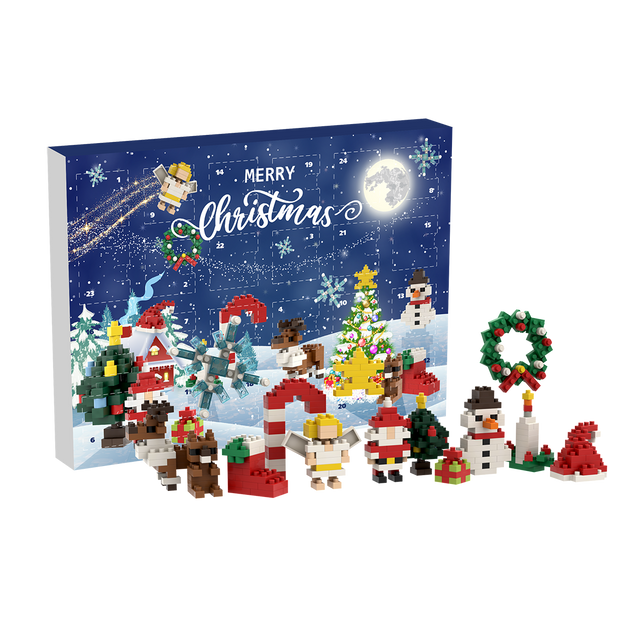 BRIXIES Adventskalender Merry Christmas