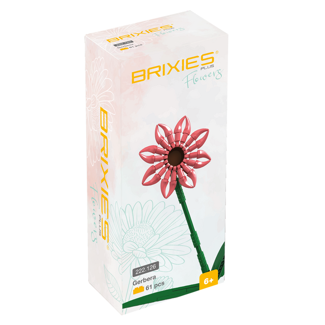 BRIXIES Plus Flowers Gerbera