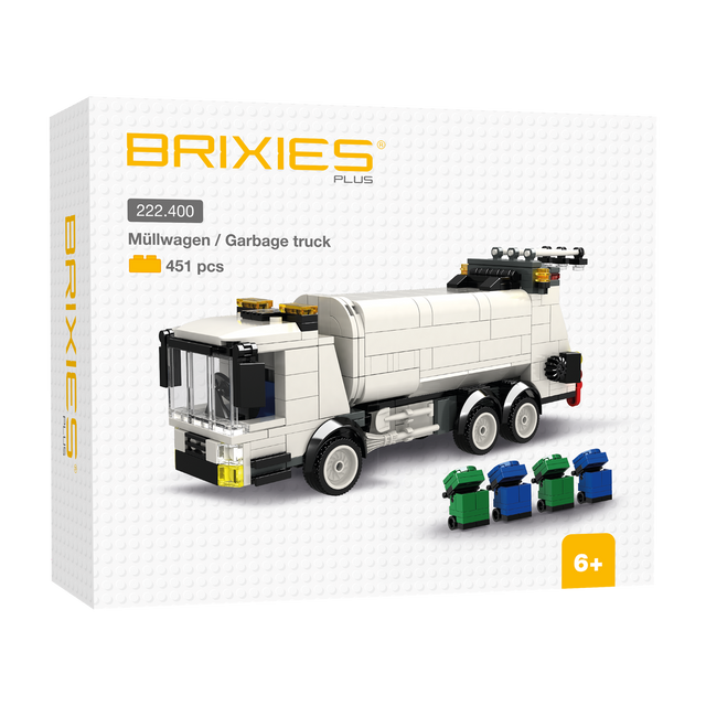 BRIXIES Plus Müllwagen / Trash Car